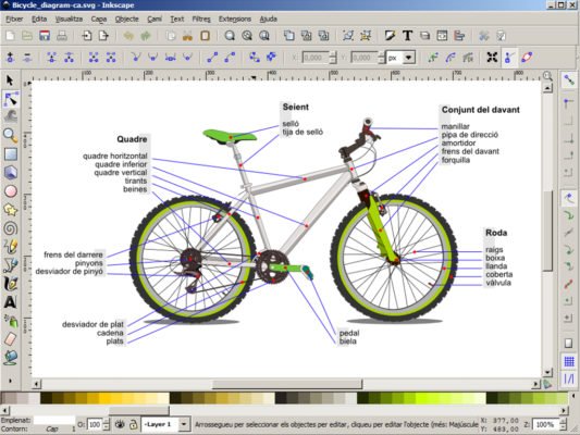 Inkscape là một phần mềm vẽ đồ họa chuyên nghiệp và được sử dụng rộng rãi trong nhiều ngành công nghiệp. Với tính năng thiết kế đồ họa vector chuyên nghiệp và dễ sử dụng, Inkscape là lựa chọn hàng đầu của những người đam mê đồ họa.