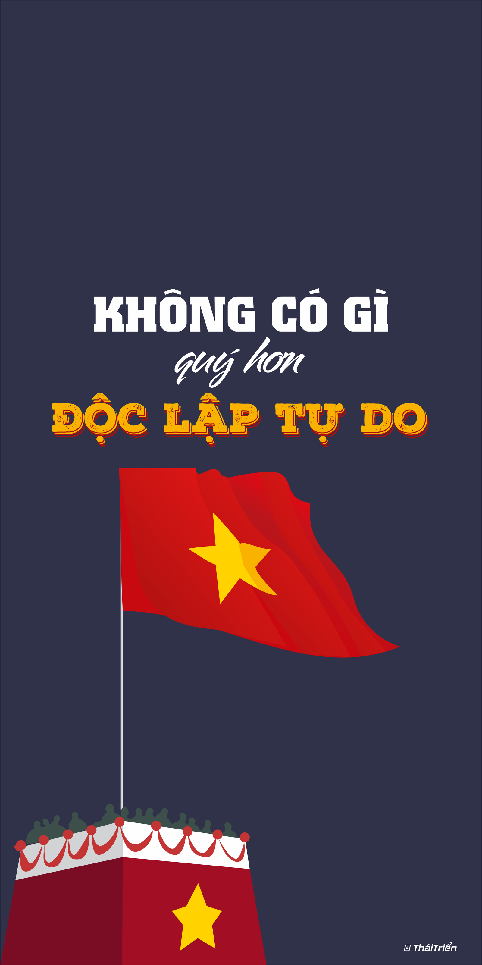 Hình nền đầy sắc màu và ý nghĩa mang đến không khí rực rỡ cho Ngày Quốc khánh. Cùng nhìn lại quãng đường ấn tượng của đất nước chúng ta, với niềm tự hào về đất nước và dân tộc Việt Nam.