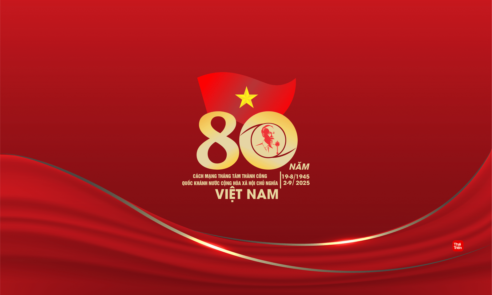 Concept chào mừng 80 năm CMT8 và Quốc khánh 2/9